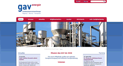 Desktop Screenshot of gav-energie.de